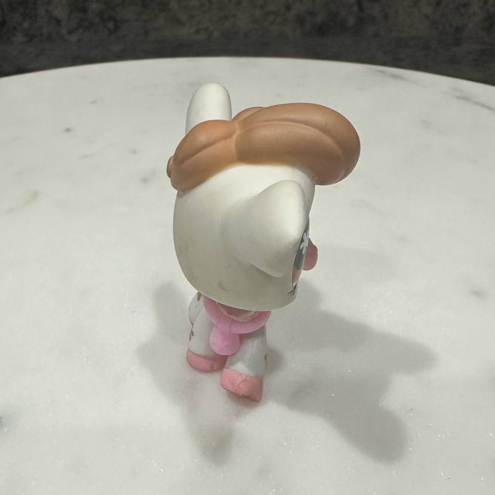 LPS #476 Cow Pink Bell 2007 AuthenticToy CollectorHasbro Figure LittlestPetShop - Picture 2 of 5